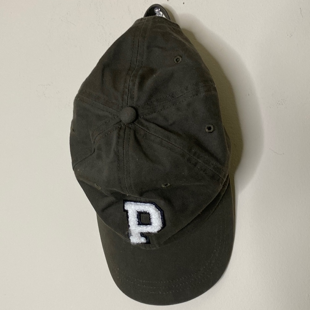 Victoria's Secret PINK Olive Green "P" Logo Baseball Cap Hat One Size